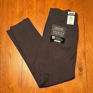 Haggar Men's Premium Comfort Dress Pants - Black